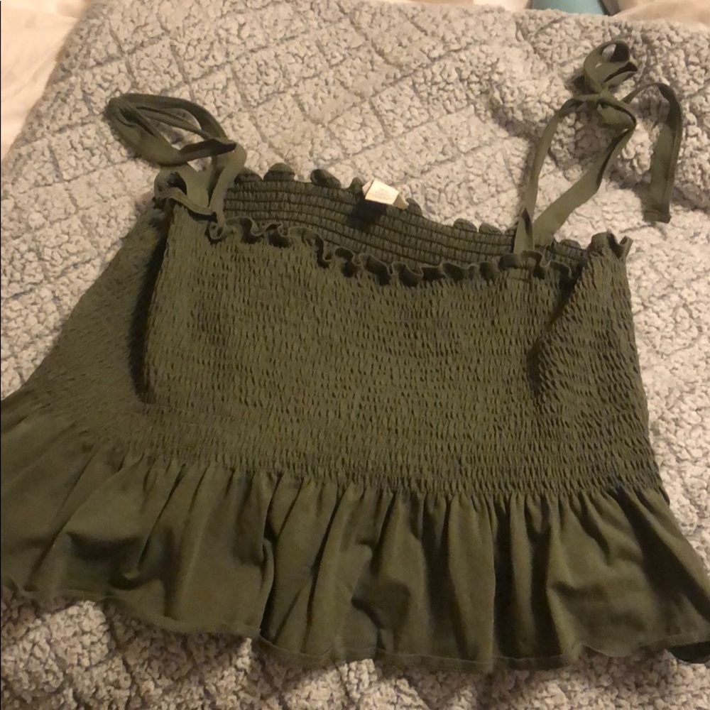 H&M peplum top